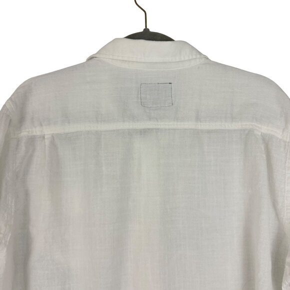 Rails Shirt Men's Extra Large Wyatt Button Down Long Sleeve Pocket White Cotton - Picture 6 of 13